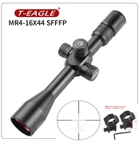 t eagle mr4 16x44sfffptactical riflescope spotting scope for rifle airsoft sight etched glass retical airsoft gun metal weapons