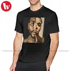 Футболка Kevin Gates базовая с надписью I am Him, Мужская смешная футболка из 100 хлопка с короткими рукавами и принтом, Размер 6xl