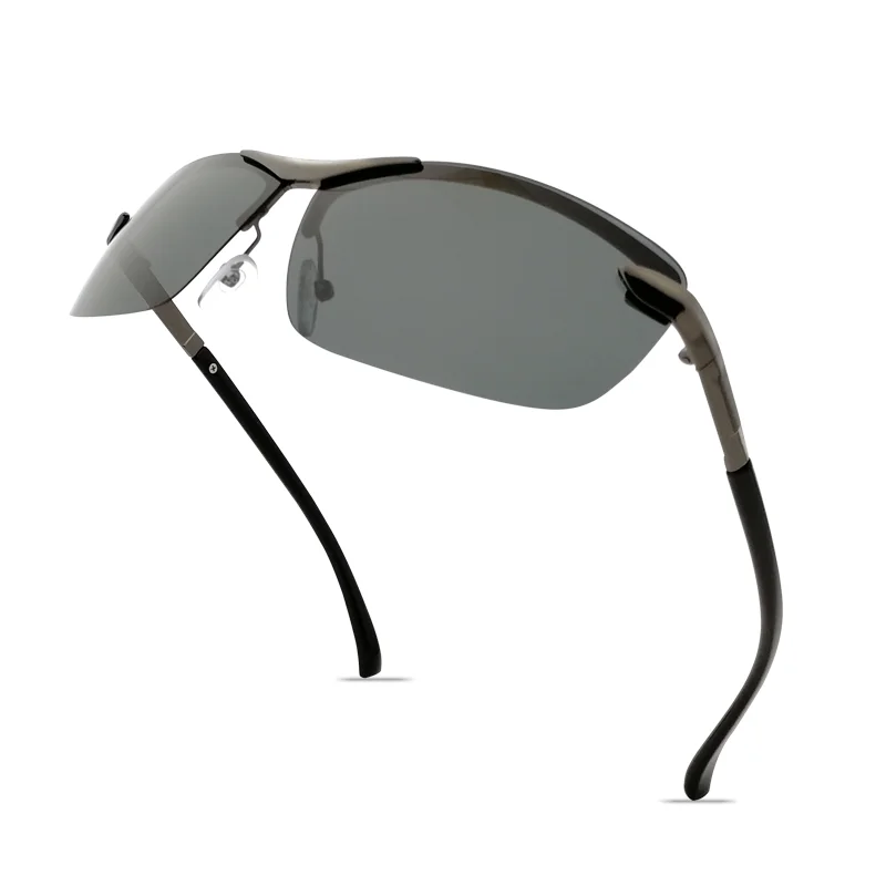 Бренд Дизайн Модные солнцезащитные очки Для мужчин Polarized Pilot Хамелеон - Фото №1