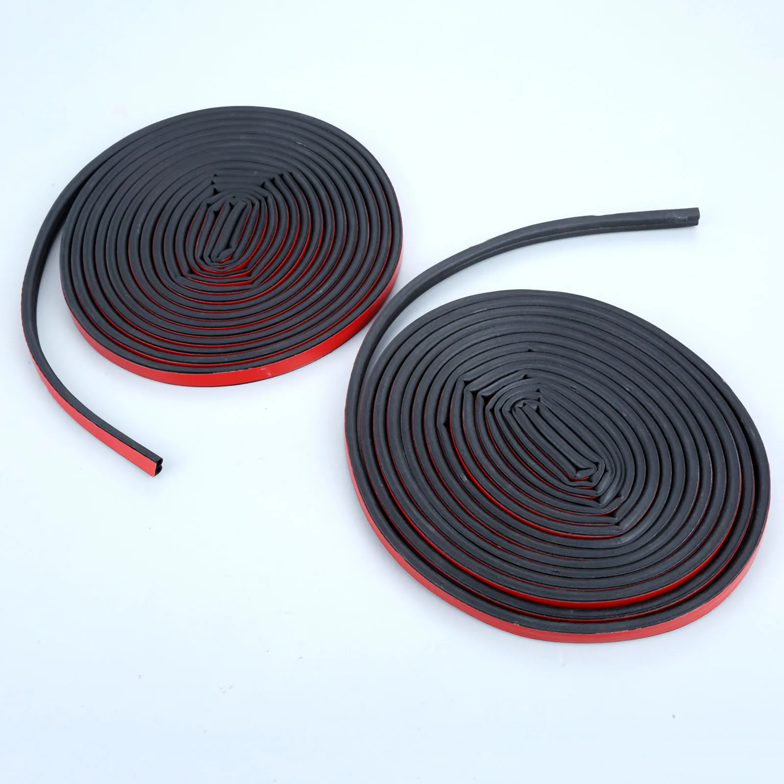 

mtsooning 2pcs 5meters Door Seal Strip Auto Rubber Seal StripSound Insulation Energy Saving Noise Cancellation B Type
