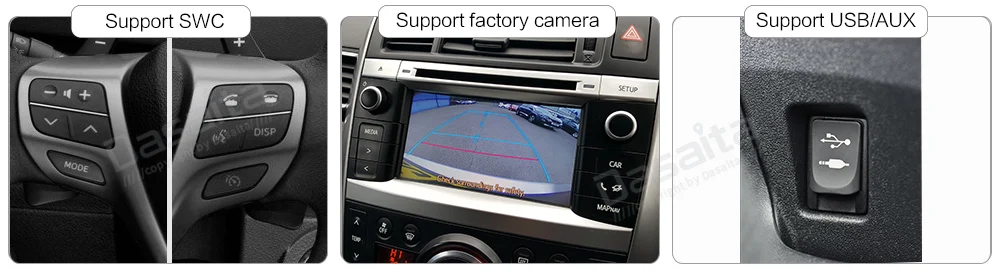 Android 9,0 Автомагнитола gps для Toyota Verso 2007 2008-2013 мультимедиа с " ips экраном авто стерео NAVI головное устройство 4G wifi RDS