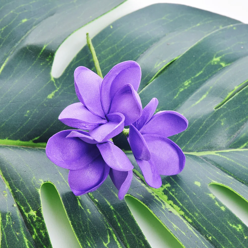 Микс цветов Бесплатная доставка 80 шт./лот F1194 8 5 см пена эва 3-плюмерия пилка для