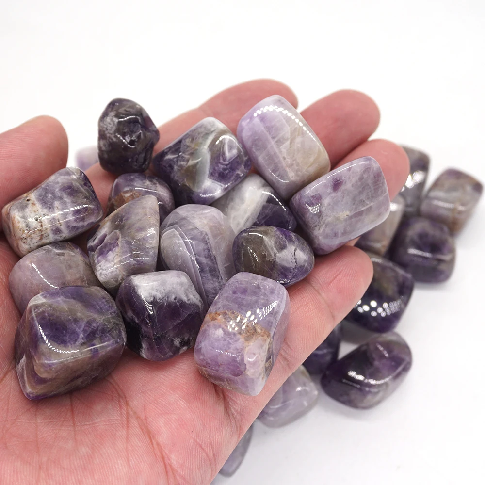 Натуральный лечебный кристалл аметист кварц минерал образец неправильной формы