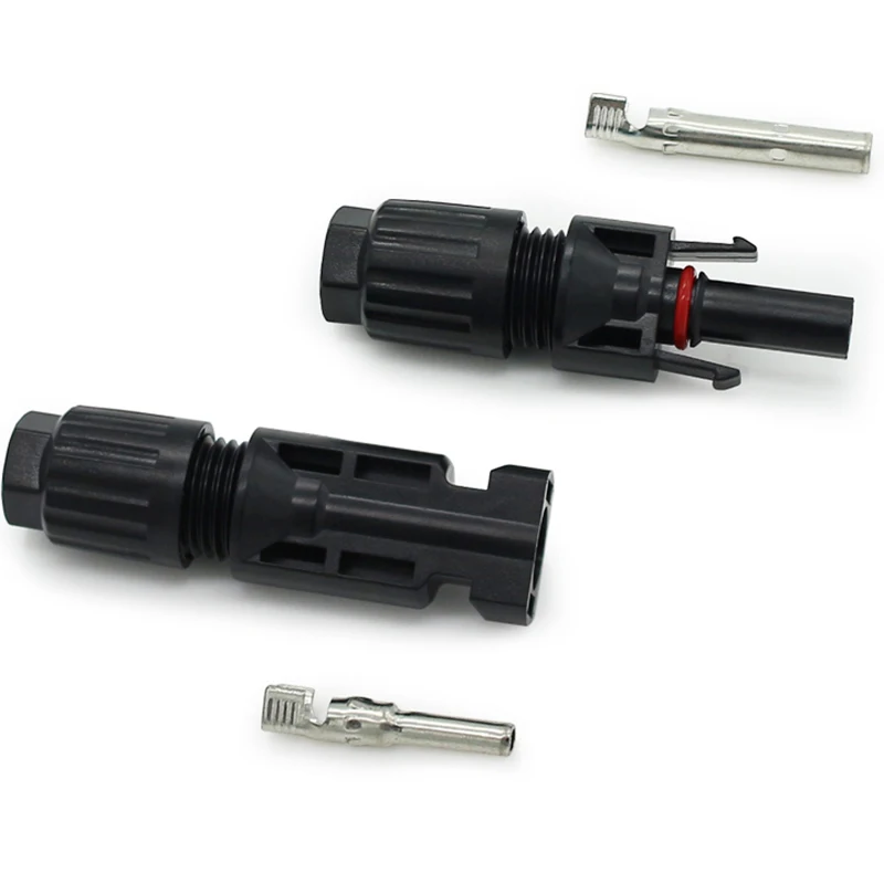 Соединители для солнечных батарей PV штекерные и гнездовые IP67 TUV 1000 В постоянного