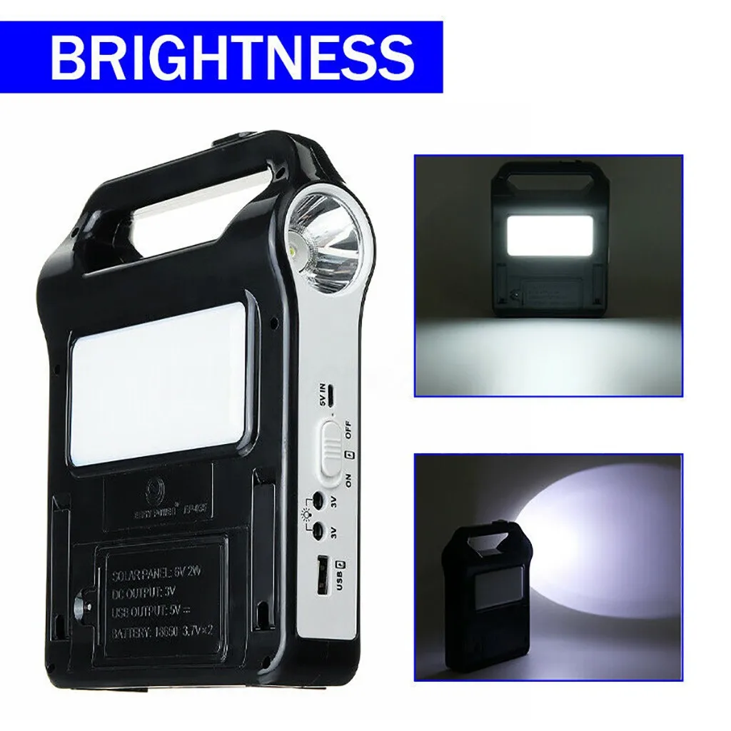Портативная солнечная панель система генератора с USB портом встроенная