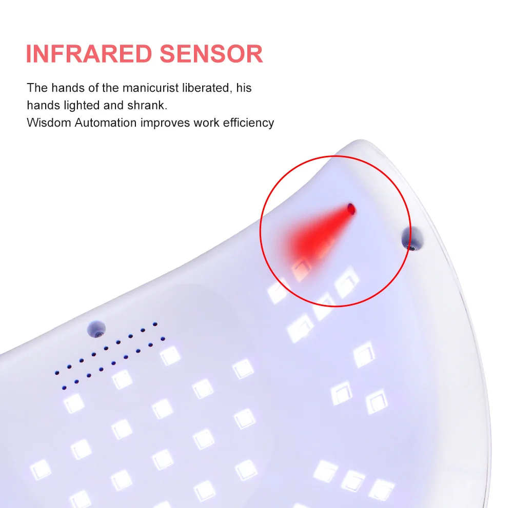 Светодиодный УФ-светильник светодиодный Сушилка для ногтей лампа маникюра