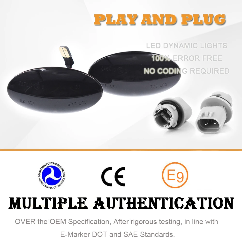 

LED Side Marker Repeater Light for Suzuki AiPV Swift RZ AZ FZ NZ MZ EZ SX4 EY GY S-Cross Vatarai XL7 Jimny Ignis Alto Indicator