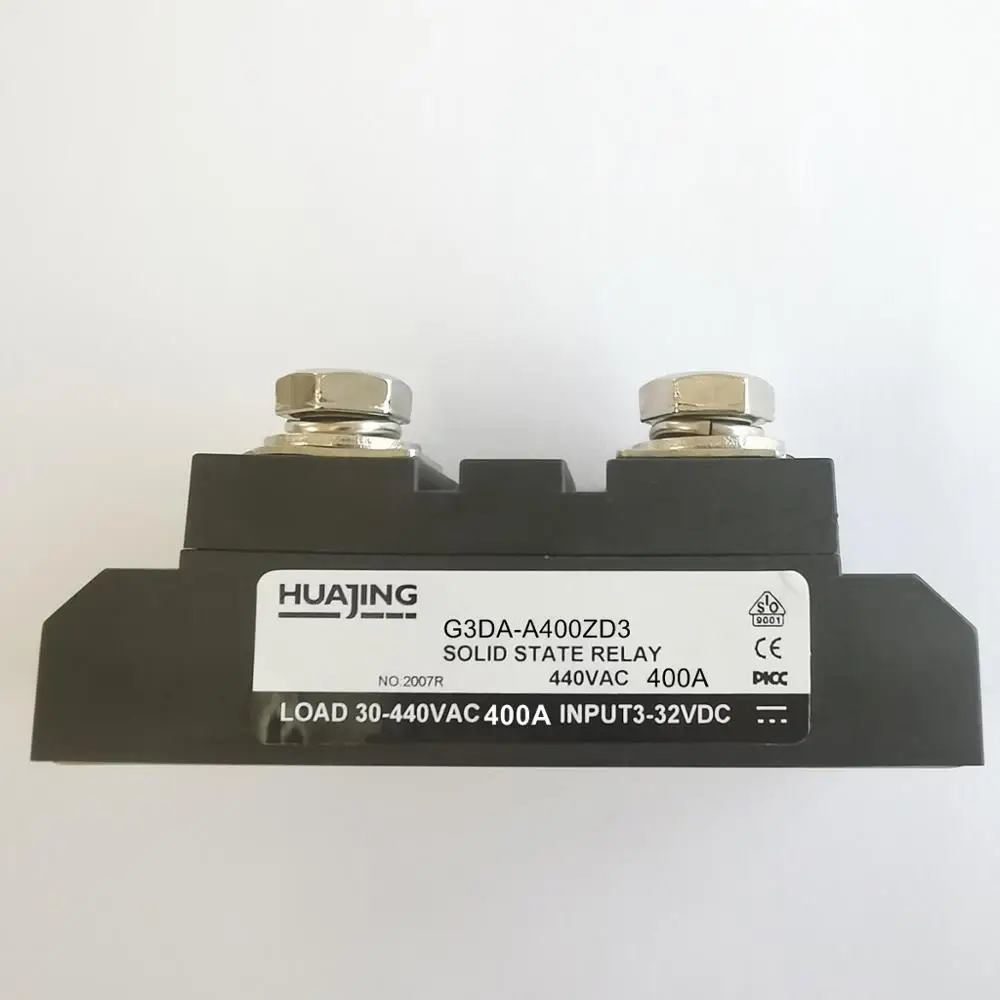 Однофазное твердотельное реле SSR промышленного типа 400 а стандартное