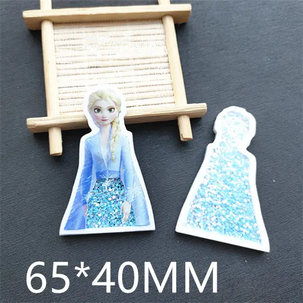 Бесплатная доставка 10 шт./лот 65*35 мм принцесса персонаж мультфильма шейкер смолы |