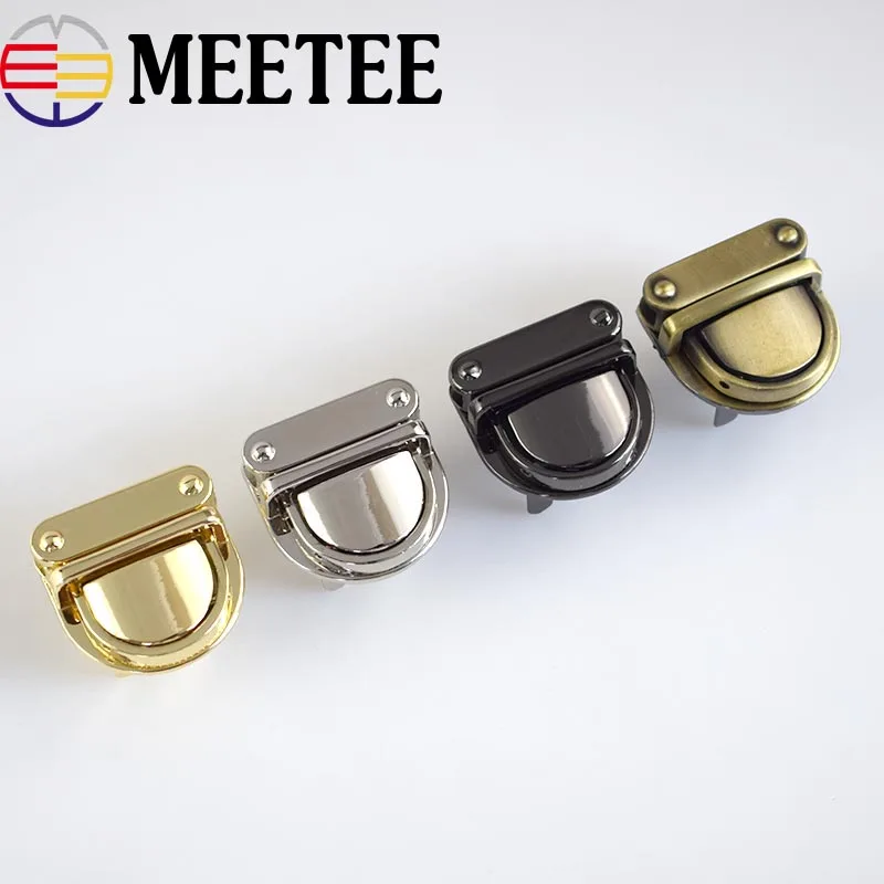 5/10 шт. 30x29 мм металлические поворотные замки Сумка застежка оснастки Кошелек
