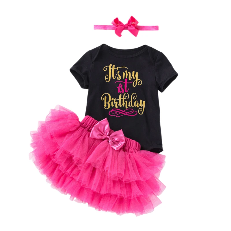 

Girls Dress 1 Year Baby Birthday Dress Summer Costume Kids Baby Clothes Infant Christening Dresses For Toddler Girls Outfits