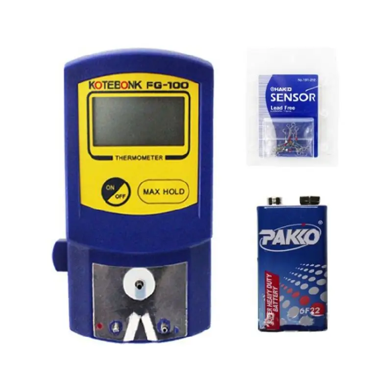 Наконечник паяльника прибор для измерения температуры электронный термометр