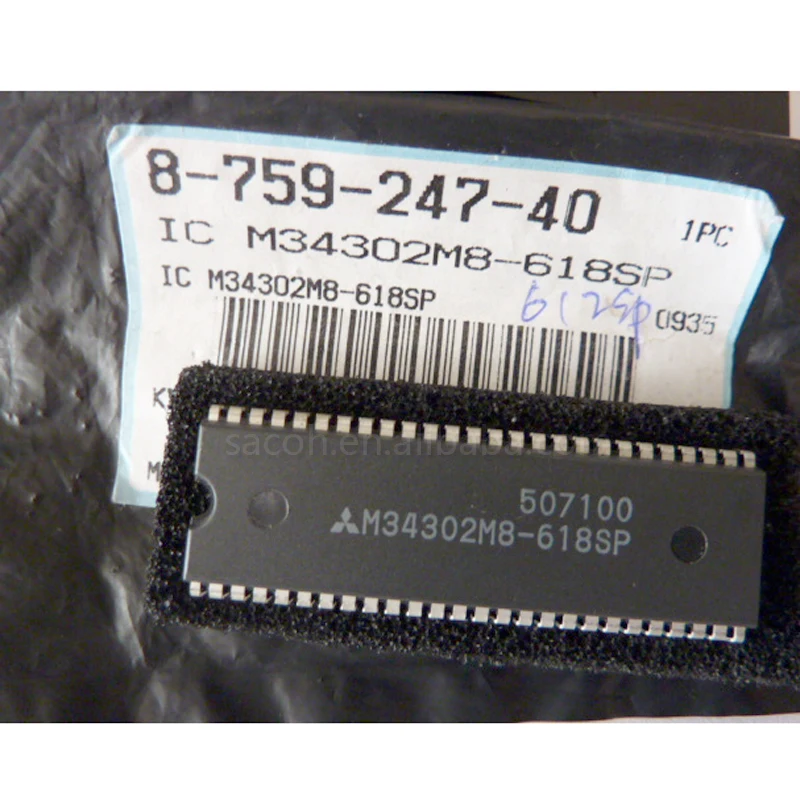 

5 шт./лот M34302M8-618SP orM34302M8-612SP M34302M8-712SP M34302M8-213SP M34302M8-538SP DIP52 драйвер M34302M8-535SP