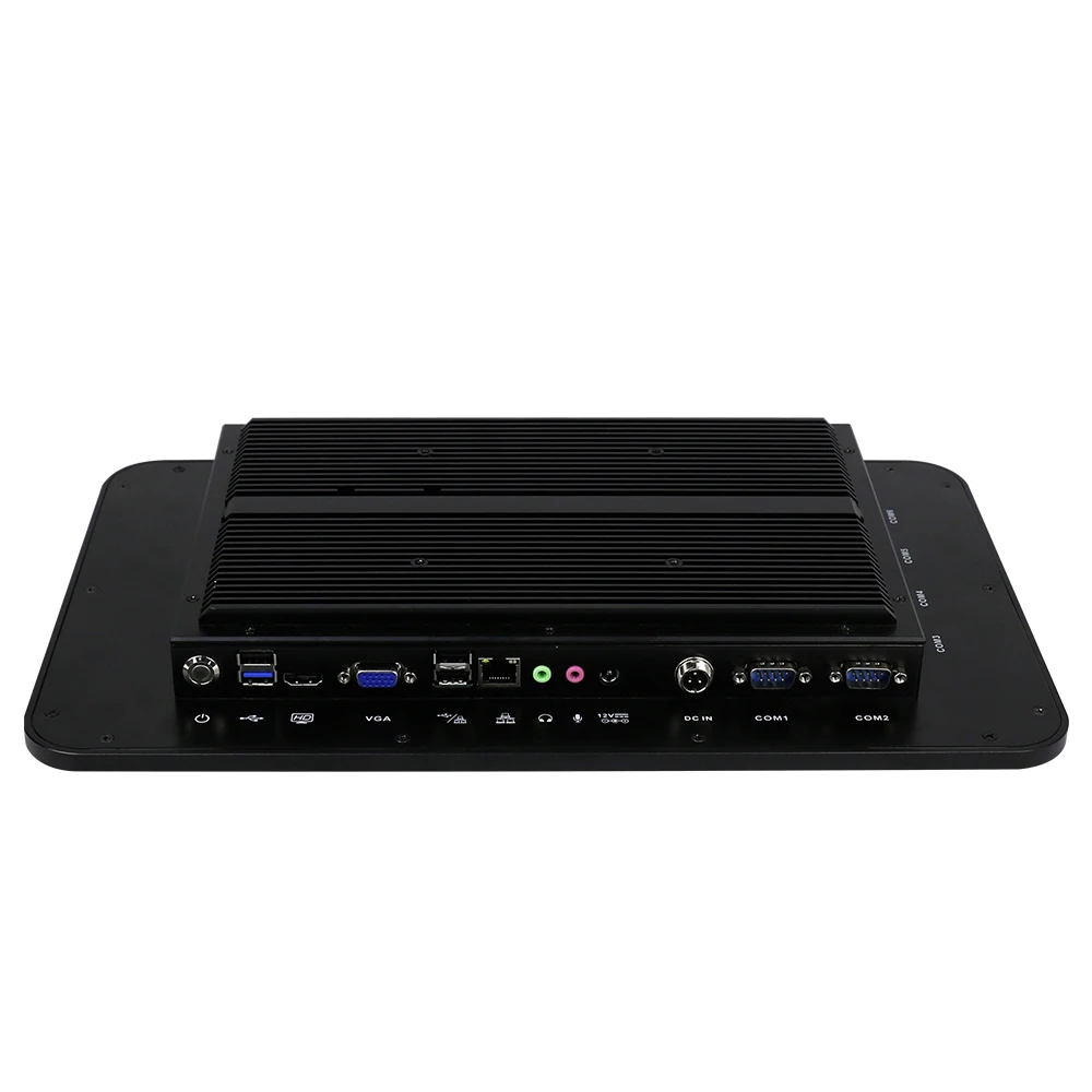 

Customized15.6 inch Fanless embedded industrial capacitive touch panel pc with Celeron J1900 2Lan 6Com support 3G/4G/WiFi