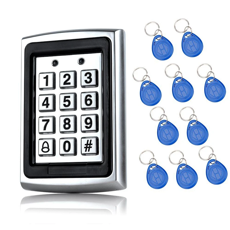 RFID кардридер с клавиатурой электронный замок контроль доступа пароли числовой