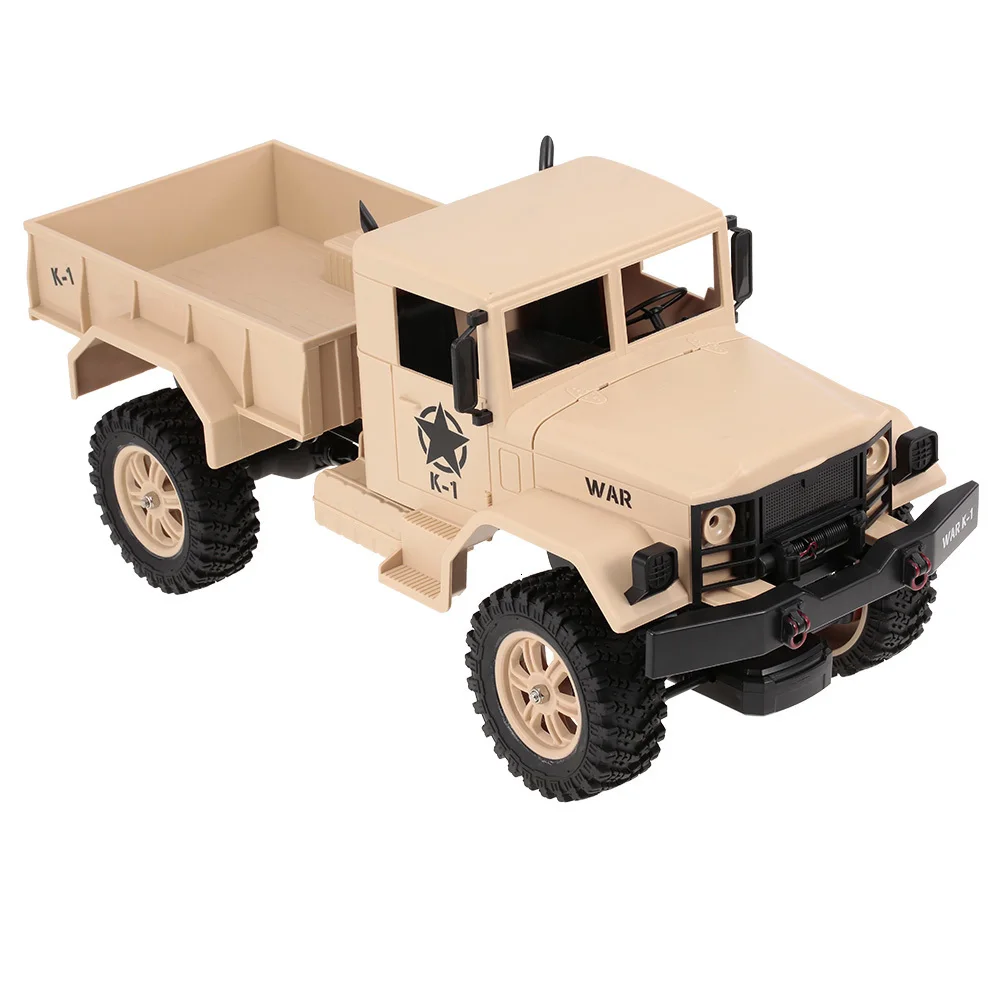 Wltoys 124302 1:12 Масштаб Электрический полноприводный военный грузовик RTR версия пульт