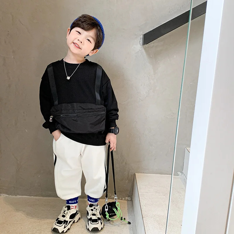 

Zipper Spring Autumn Boys Sweatshirts Jacket Coat Kids Outwear Teenager Tops Children Clothes Cotton High Quality