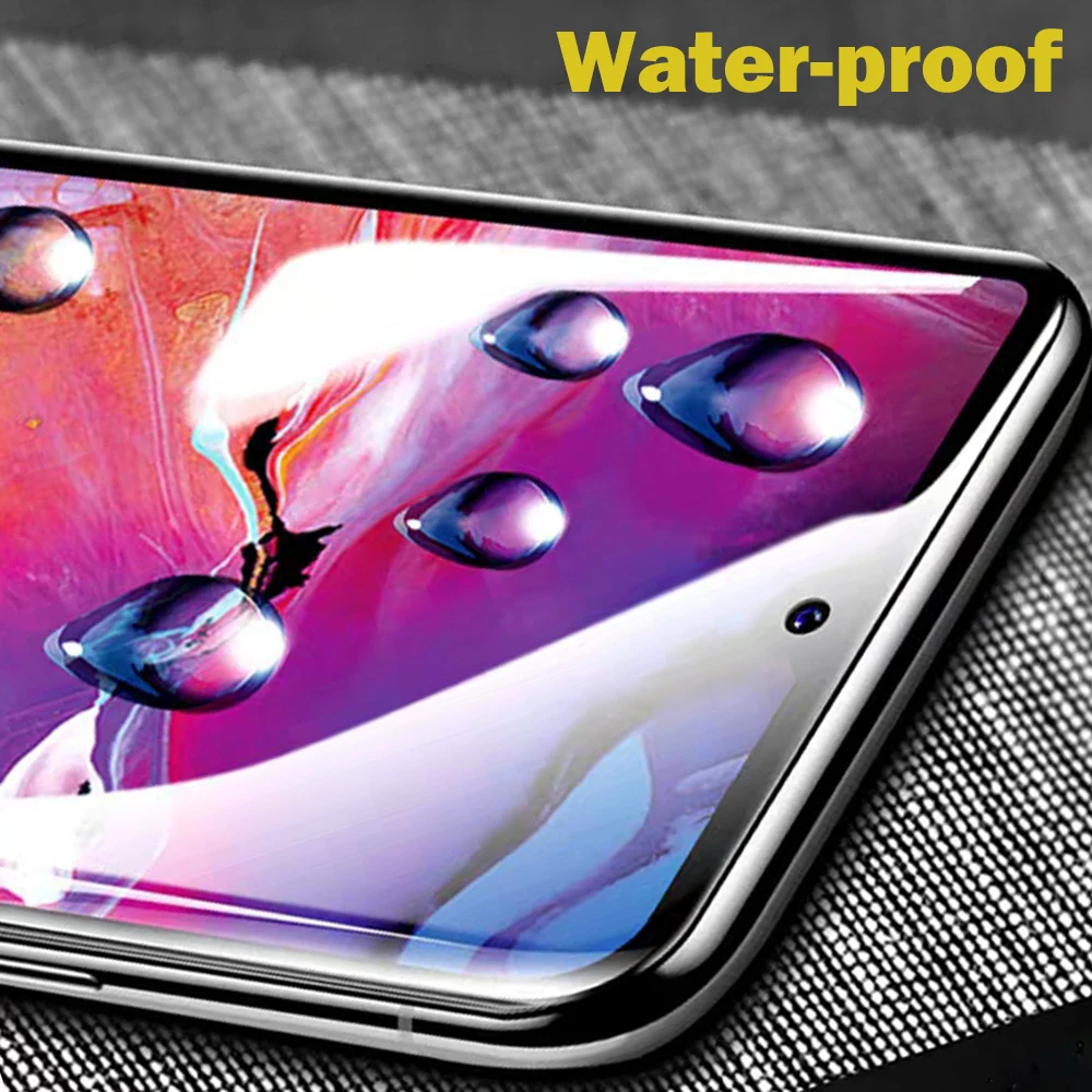 Закаленное стекло для Samsung Galaxy A71 A51 защитная пленка экрана и объектива камеры 1-2