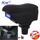 Автомобильный подлокотник для VW Up 2009-2020, подлокотник для Volkswagen UP 2010, 2011, 2012, 2013, 2014, 2015, 2016, контейнер для хранения центральной консоли