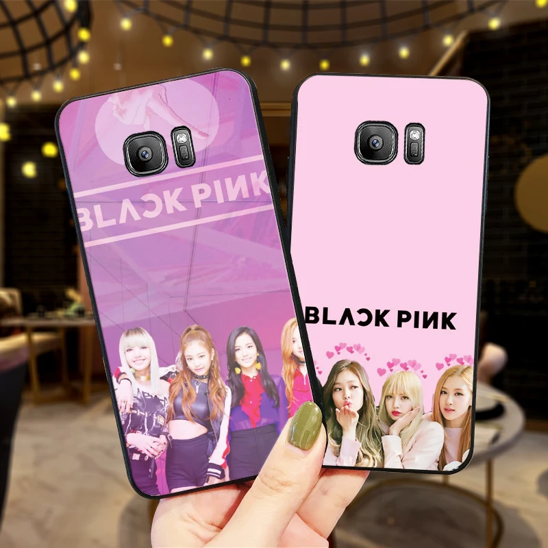 Girl in white pants soft silicone Phone Case for Samsung Galaxy S6 S8 Edge S7 S9 Plus S10 S10E Note 9 8 Cover | Мобильные телефоны