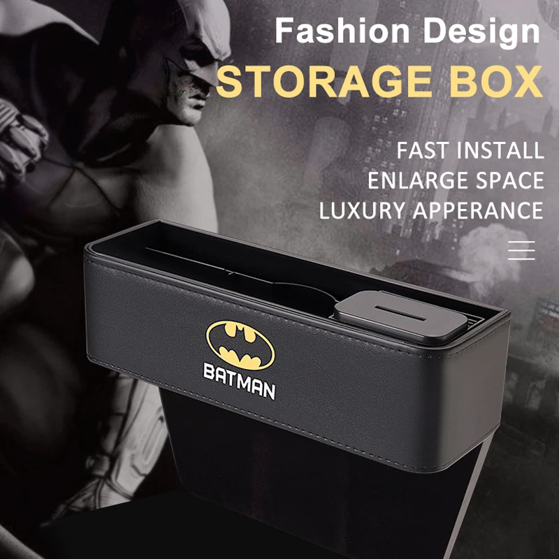 DC Marvel мультфильм модные аксессуары автомобильное сиденье зазор Органайзер
