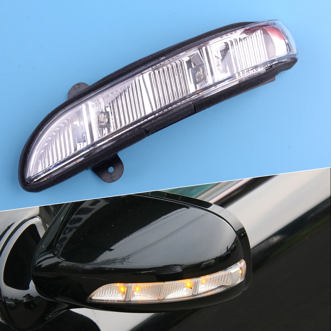 

Left Side Door Wing Rearview Mirror LED Turn Signal Light Fit for Mercedes-Benz CL W216 CLS W219 S W221 E Class W211 2198200521