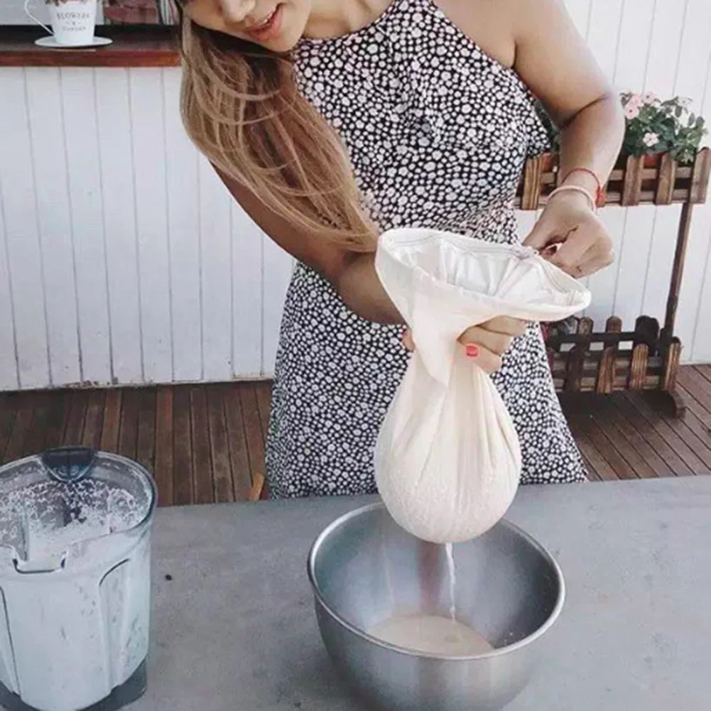 Фильтры для молока тканевые мешки фильтры 4 размера многоразовые складная посуда