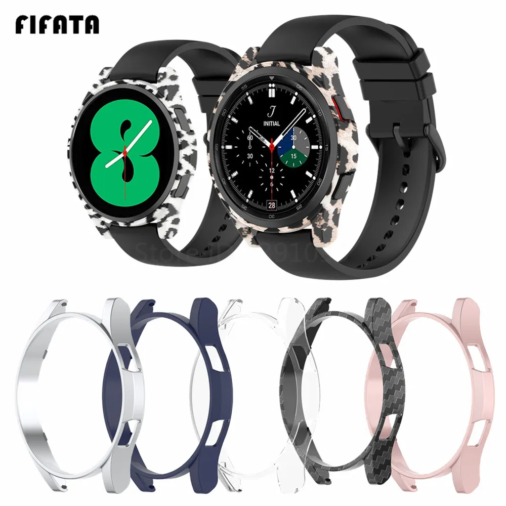 

Жесткий Чехол для часов Samsung Galaxy Watch 4 classic, 46 мм, 42 мм, защитный бампер для Galaxy Watch 4, 44 мм, 40 мм, защитная рамка