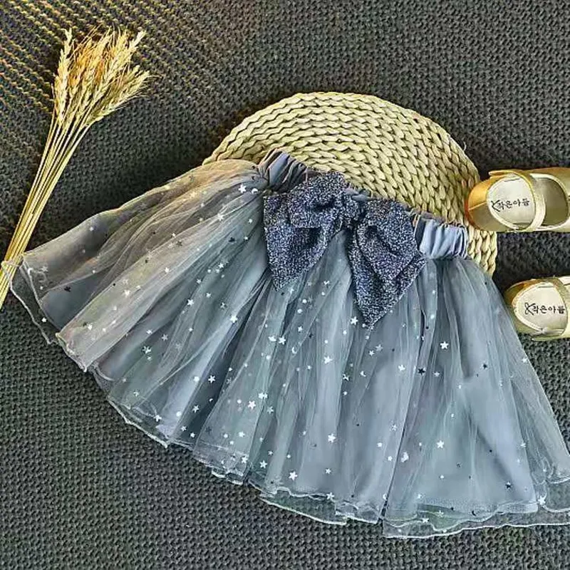 

Kids girls Sleeveless suit new summer children's cotton casual T-shirt+Mesh skirt sets baby girl clothes 2-9 yrs Children's Wear