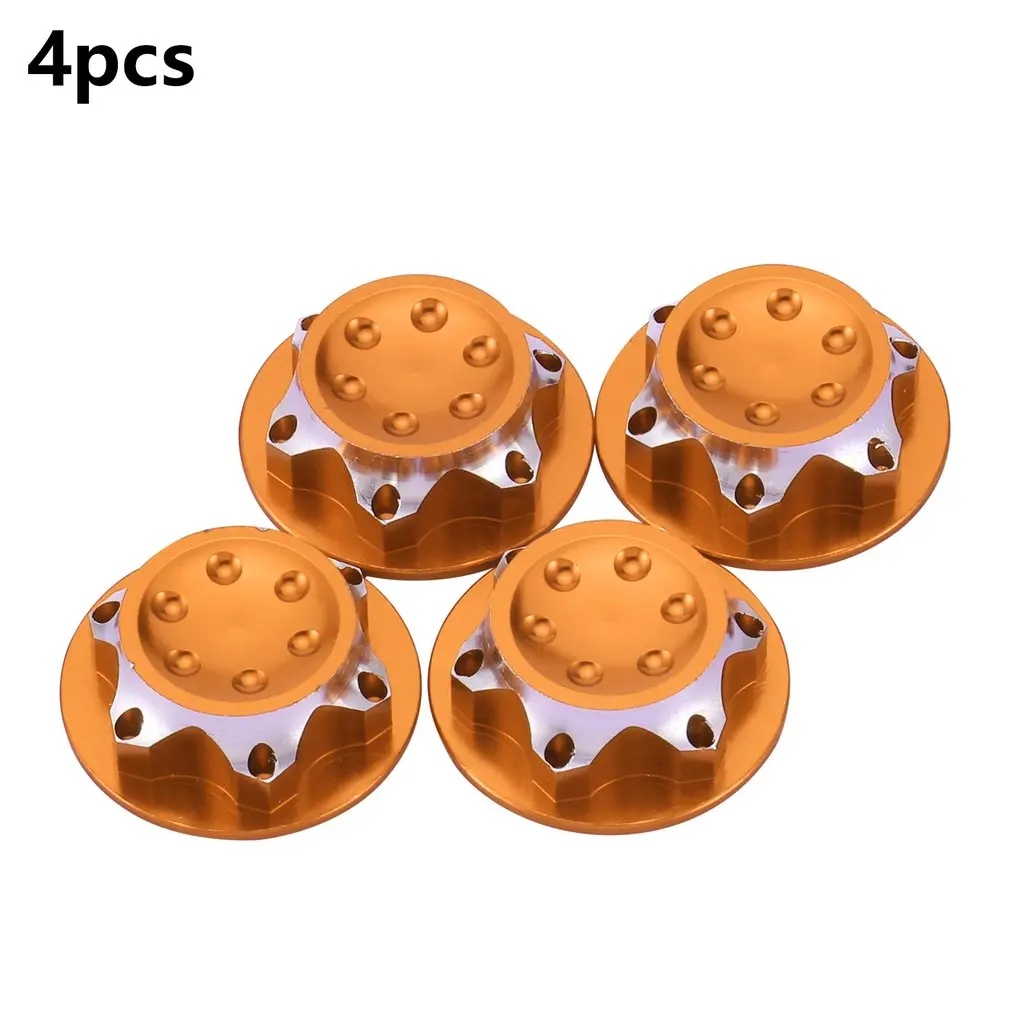 

Комплект алюминиевых ступиц колеса 4 шт., противопылевая Крышка 17 мм, шестигранная гайка для радиоуправляемой модели автомобиля 1:8, противос...