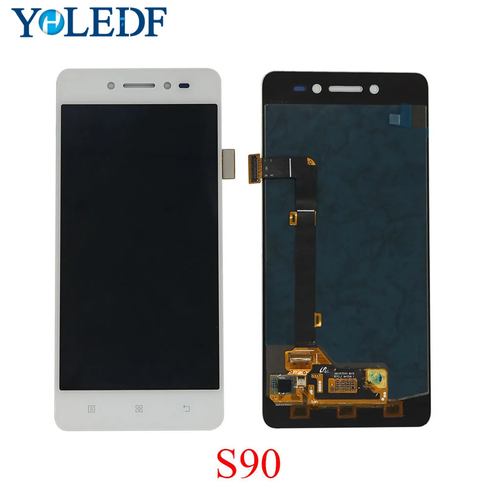 100% Протестировано для Lenovo S90 ЖК экран T U E сенсорный дисплей Панель дигитайзер в