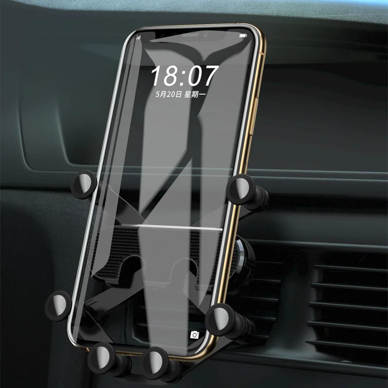 Автомобильный держатель Gravity для телефона крепление на вентиляционное отверстие