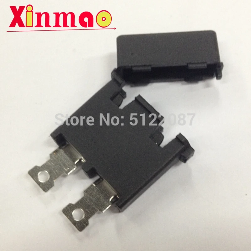 

2/5 шт., держатель предохранителя среднего размера с крышкой