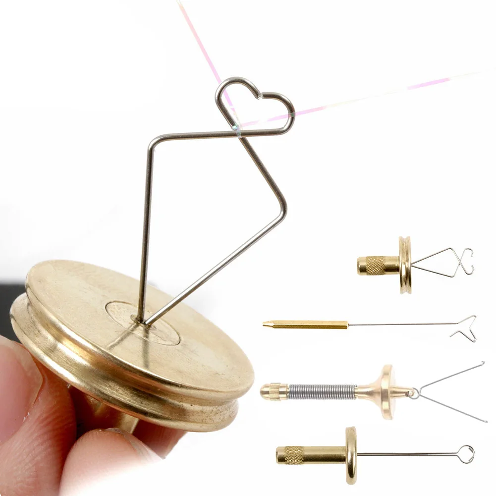 

1pcs Fishing Dubbing Twister Spinner Brass Jig Fly Tying Twister Tool Pesca Iscas Copper Portable Fish Tackle Tools 2021 New Hot