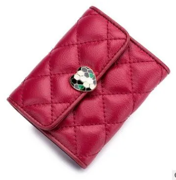 Wallet Women 2019 new Lady sheepskin Short Wallets Mini Money Purses Small Female Coin Purse Card Holder | Багаж и сумки