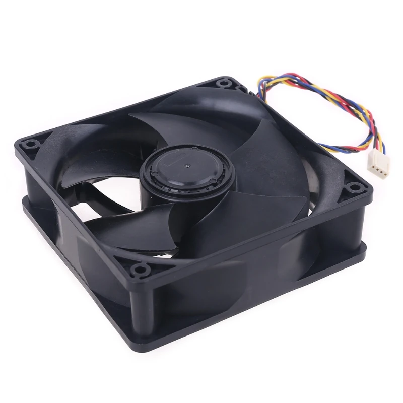 W12E12BS11B5-57 For Nidec 12038 DC12V 1.65A PWM Cooling Fan 12cm 6000RPM Ant S7 S9 fan 4wire BTC | Компьютеры и офис