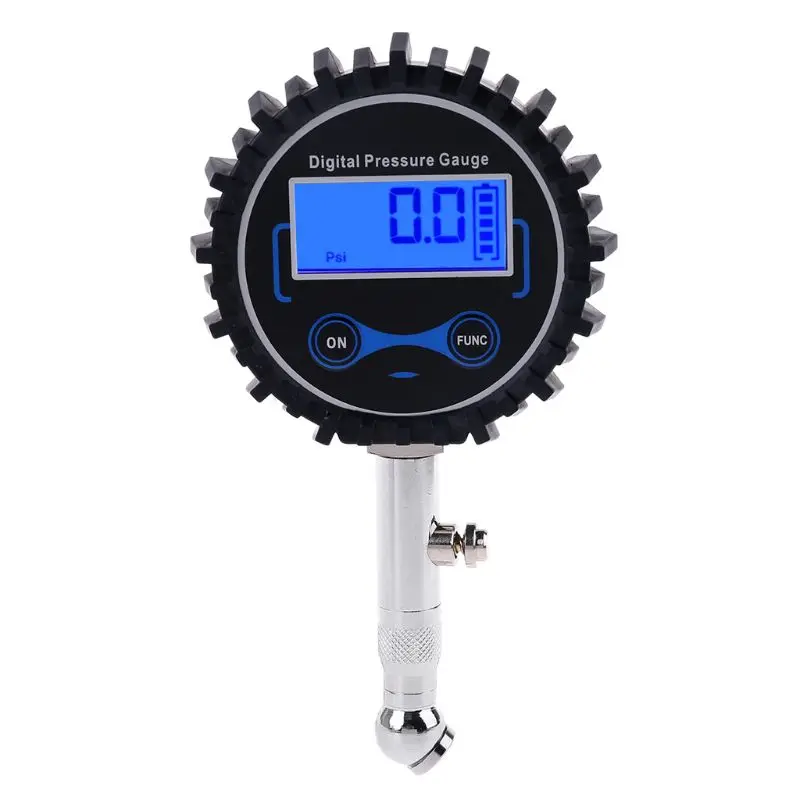 

LCD Digital 360 Degree Quick Test Vehicle Tyre Tire Pressure Gauge 3-200 PSI Heavy Duty Dial Car Bike Tire Air Gauge