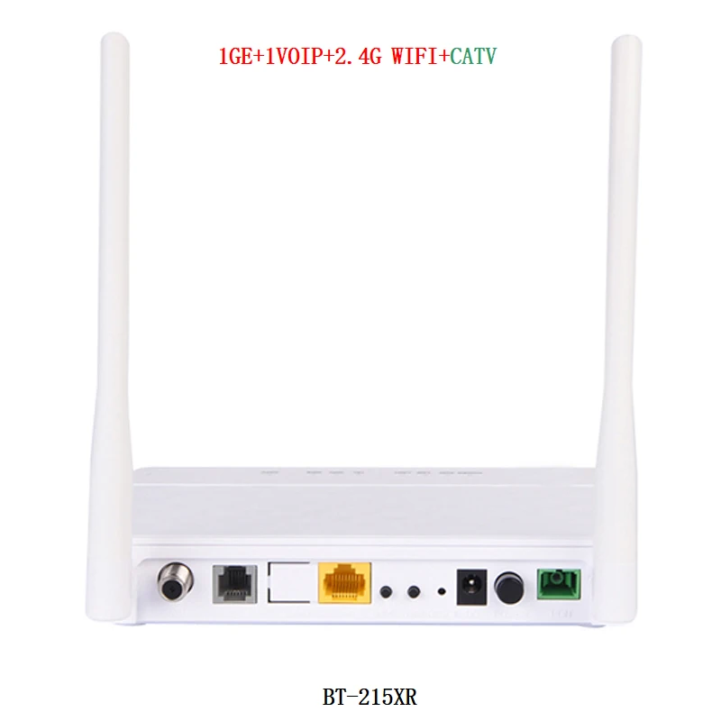 

Free Shipping FTTH Wireless Router Function Gpon Ont Epon Optical Modem 1Ge+Wifi+1Voip+Catv Dual Mode Xpon Onu