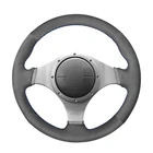 Сшитая вручную черная замша для Mitsubishi Lancer Evolution 8 VIII Lancer Evolution 9 IX 2003-2007