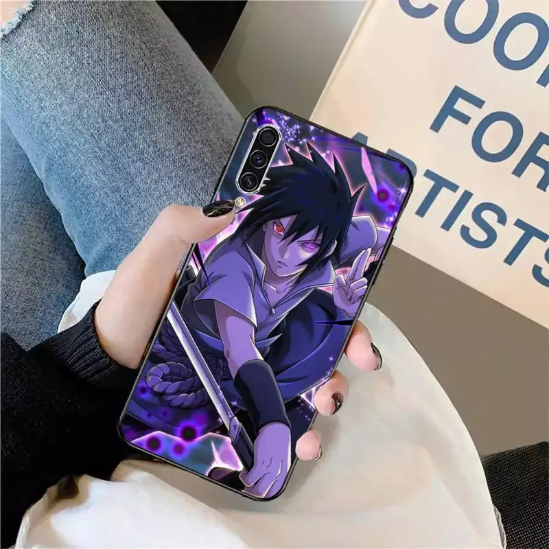 

Sasuke naruto anime Itachi Uchiha Phone Case For Samsung galaxy S 9 10 20 A 10 21 30 31 40 50 51 71 s note 20 j 4 2018 plus