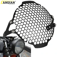 motorcycle accessories headlight protector cover grill for ducati scrambler flat tracker pro 2016 head light guard protection