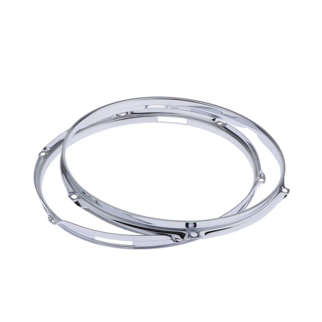 Сверхмощный 13 дюймовый 6 трубный ободок для барабана Snare 1 5 мм (в упаковке 2