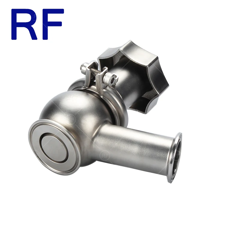

RF Competitive Price High Quality Sanitary Stainless Steel Manual Stop Reversing valve