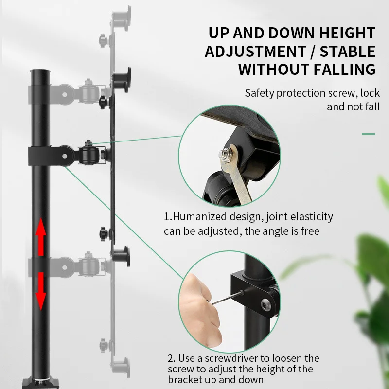 Tablet Lazy Stand Holder Mount Desk Aluminum Support Adjustable For IPad Pro Mini 360 Degree Rotation Dropshipping | Компьютеры и офис