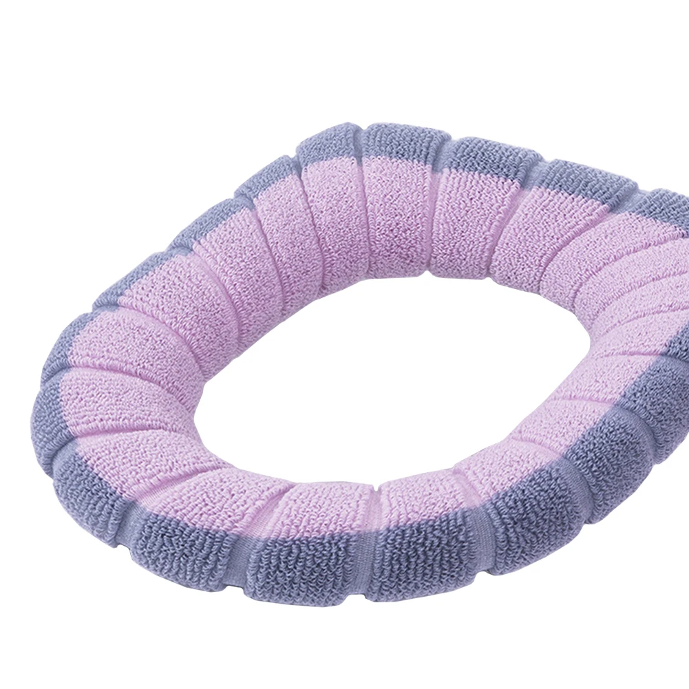Universal Soft Heated Washable Toilet Seat Mat Home Decor Closestool Mat Pad Seat Case Warmer Toilet Lid Cover Accessories
