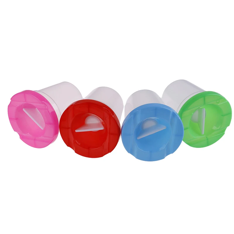 Drawing Supplies DIY Children Painting Brush Washing Cup Toning Color Mixing Cups Portable Thickening Anti-overflow Plastic Box | Игрушки и