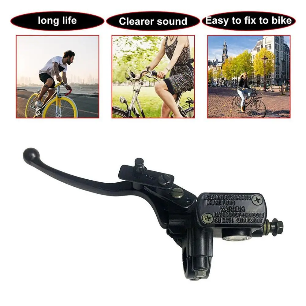 

ATV Quad Dirt Bike Hydraulic Brake Master Cylinder Left Lever Black Hydraulic Brake Master Cylinder Clutch Lever