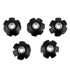 Фланцевая звездообразная гайка для гарнитуры, 5 шт., шайба в форме звездочки для вилки без резьбы 1-18 дюйма