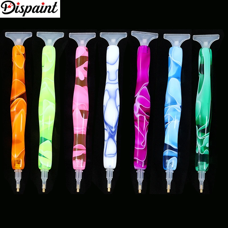 

Dispaint Diamond Painting Point Drill Pen Tool 5D DIY Handmade Embroidery Cross Stitch Colorful Point Pen Tools Accessories