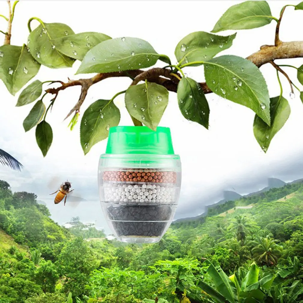 Universal Kitchen Faucet Filter Portable Tap Water Purifier Home Activated Carbon Multilayer |